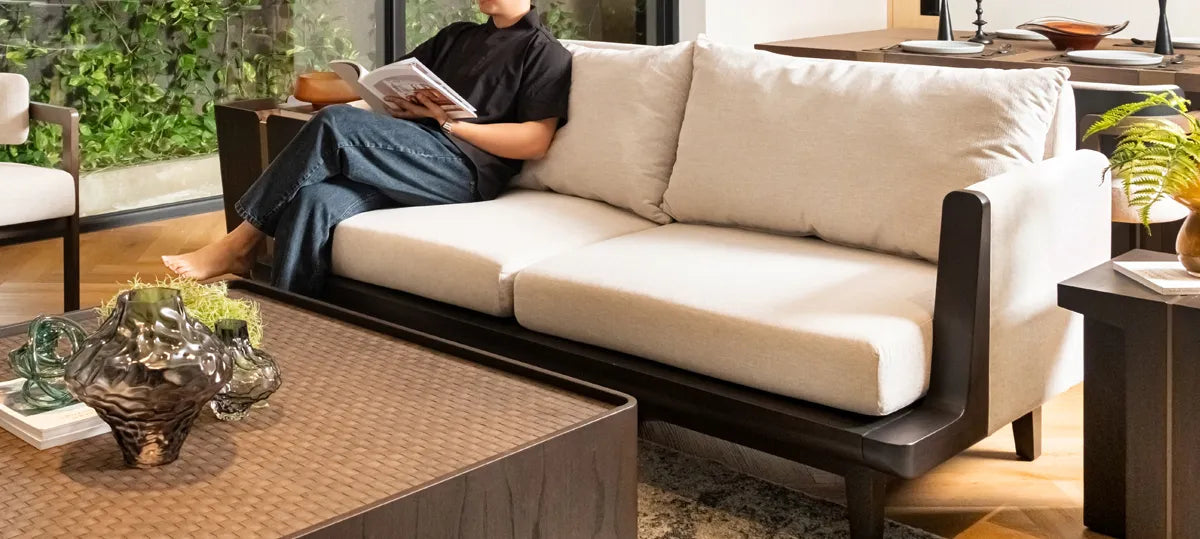 Contoh sofa dengan tinggi ideal
