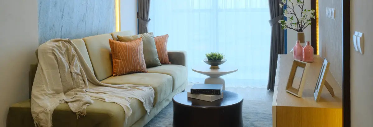 Ilustrasi ruang sempit namun tertata rapi