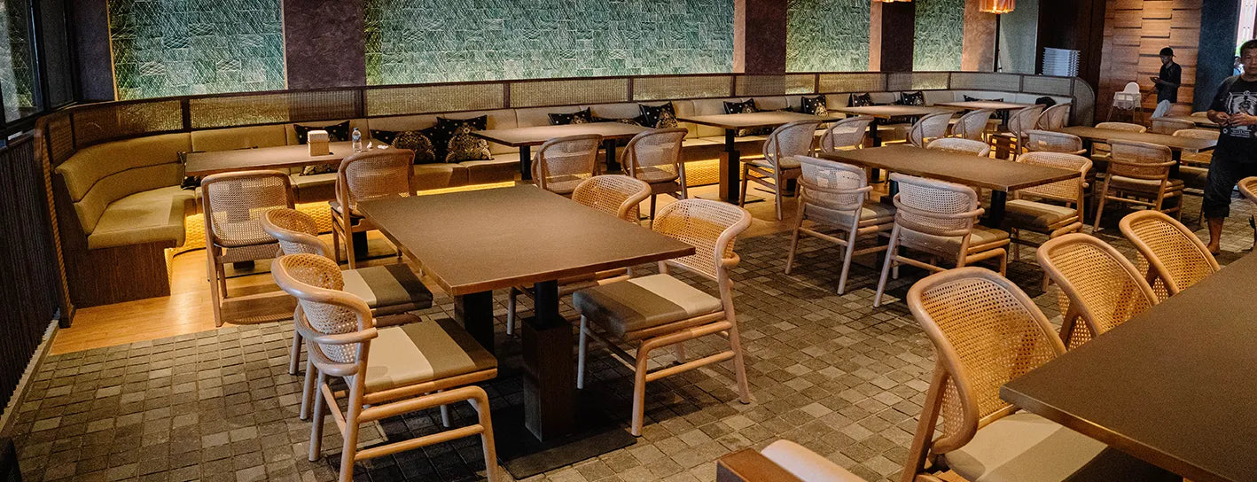 Interior cafe modern