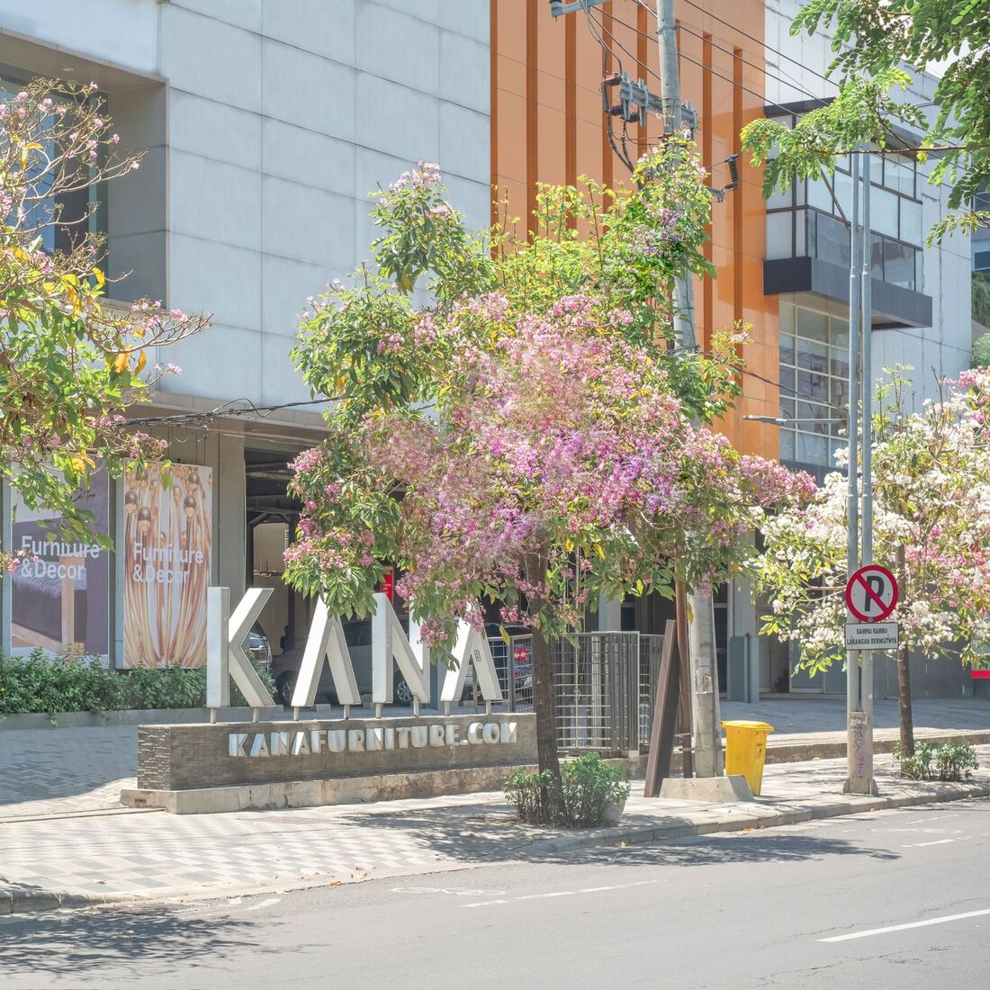 Surabaya Rasa Jepang, Bunga Sakura Bermekaran Di KANA Surabaya