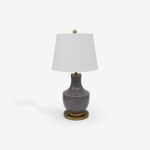 TABLE LAMP D.45X73 GAIA DARK GRAY