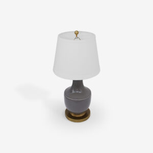 TABLE LAMP D.45X73 GAIA DARK GRAY