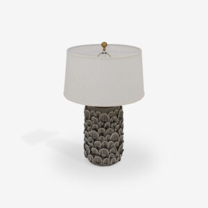 TABLE LAMP D.43X65 FLORINE GRAY