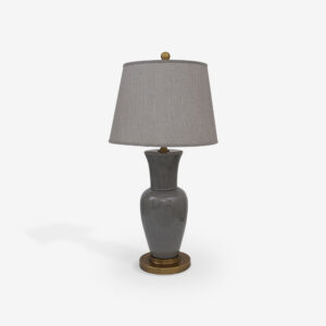 TABLE LAMP D.45X90 LUCILLE GRAY