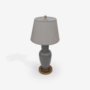 TABLE LAMP D.45X90 LUCILLE GRAY