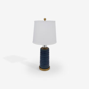 TABLE LAMP D.32X70 AMADEO DARK BLUE