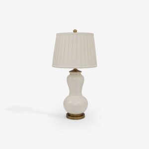 TABLE LAMP D.48X93 PUMPION WHITE