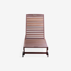 SUN LOUNGER HELIGAN BROWN OILED