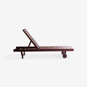 SUN LOUNGER HELIGAN BROWN OILED