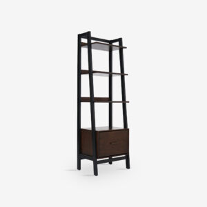 BOOKCASE CALABRIA DARK BROWN