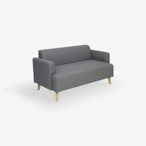 SOFA 2 SEATER 145X71X71 SABINA GREY